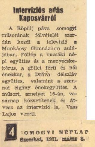 Somogyi Néplap, 1971. május 8.